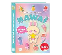 Agenda scolaire Kawaï Colorie-moi 2026-2027 - Collectif - Editions 365 - broché - Agenda