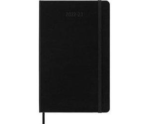 Agenda scolaire Moleskine 2022 2023 Semainier format de poche Rigide Noir Noir G