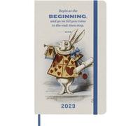 Agenda scolaire Moleskine 2023 Semainier Alice grand format Amande Lapin Blanc Blanc G