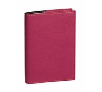 Agenda scolaire Quo Vadis Professeur Collection Club 2 Semaines sur 2 pages Année 2025-2026 septembre à septembre 21 x 27 cm Framboise