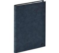 Quo Vadis - Agenda 16 mois - 2026-2027 - Plan Note - Semainier Notes - Multilingue - Andrea - Bleu marine - 16 mois de septembre à décembre - 15x21 cm