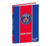 Agenda scolaire semainier Quo Vadis Collection Eurotextagenda PSG Septembre 2026 à Septembre 2027 12 x 17 cm Modèle aléatoire
