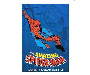Agenda Scolaire - Spiderman - 2010-11 - 2 Modèles - Texte en Espagnol - Mixte