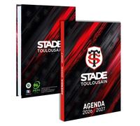 Agenda scolaire - Stade Toulousain - Toulouse 2026-2027 - Couverture rigide - 1 jour par page - Recyclable