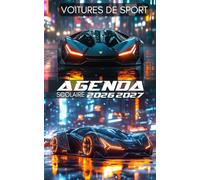 Agenda Scolaire Voiture de Sport 2026-2027: Organiseur Journalier 1 Page par Jour - Élèves Primaire, Collège, Lycée, Étudiant - Fan de Sport Automobile - Fille et Garçon