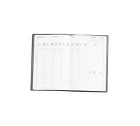 Agenda Semainier Exdi 16x24cm Noir