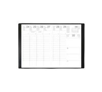 Agenda Semainier Exdi 9x13cm Noir