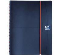 Agenda Oxford Office Civil Semainier Spiralé 10x15cm Année 2025 Gris/Rouge Français