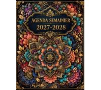 Agenda Semainier Professionnel 2027-2028: Organiseur A4 hebdomadaire avec plages horaires | Janvier 2027 à décembre 2028 | Semainier vertical | 1 semaine sur 2 pages | 286 Plages.