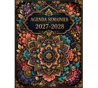 Agenda Semainier Professionnel 2027-2028: Organiseur A4 hebdomadaire avec plages horaires | Janvier 2027 à décembre 2028 | Semainier vertical | 1 semaine sur 2 pages | 286 Plages.