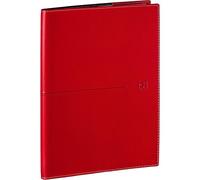 Agenda Voyage Civil Journalier 15x21cm Année 2026 Rouge