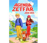Agenda ZetFar 2026-2027 Agenda fanfiction jeux vidéo Agenda jeu vidéo Rentrée scolaire 2026-2027 Youtuber ZetFar Dans l'univers de Fortnite