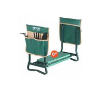 Agenouilloir de Jardinage, Coussin Large 15 cm, Tabouret de Jardinage, Charge 150 kg, Banc de Jardin Pliable