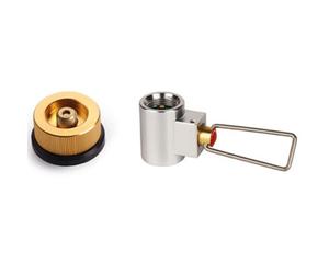 Ages Adaptateur De Conversion Camping Cuisinière À Gaz Adaptateur Valve Bidon Gaz Convertisseur Manette De Vitesse Recharge