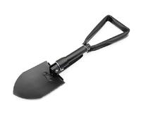 Ages Extérieur Pliable Pelle En Acier Au Carbone Trois Pliant Pelle Camping Survie Métal Portable Truelle Jardin Extérieur Outil