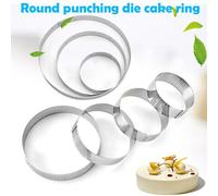 Ages Rond Gâteau Moule Mousse Anneau Cutter Cercle Trancheuse Moule Respirant Cuisine Outil Sous Vente