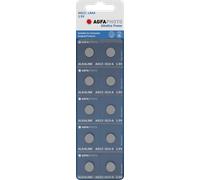 AGFA ALK LR4410 - Alimentation, pile bouton alcaline, LR44, lot de 10