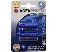 AGFA PHOTO - Piles Alcalines AAA/LR03 Pack 4
