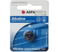 AgfaPhoto Batterie LR44/AG13 – alcaline 1,5 V – 1 pile