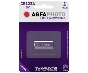 AgfaPhoto CR123 Pile photo CR-123A lithium 1300 mAh 3 V