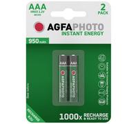 AgfaPhoto HR03 Pile rechargeable LR3 (AAA) NiMH 950 mAh 1.2 V 2 pc(s)