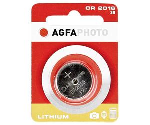 AgfaPhoto Lithium Pile bouton batterie CR 2016