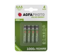 Agfaphoto Rechargeable Micro AAA 4 pièces - Piles