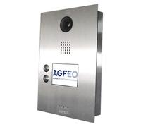 Agfeo 6101561 AGFEO IP-Video TFE2 Edelstahl-Gehäuse