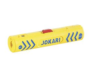AGHASATURIS Jokari 30600 Dénudeur câble coaxial, Jaune Multicolore