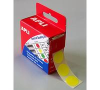 Boîte distributrice de 150 pastille diamètre15 mm jaune 115013 apli agipa