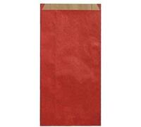 Agipa paquet de 250 pochettes cadeau, (l)240 mm x (h)410 mm, rouge 102015 Rouge G