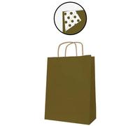 agipa sac papier - en papier kraft moyen or
