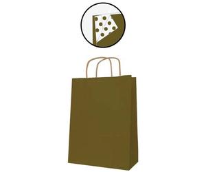 agipa sac papier - en papier kraft moyen or