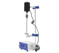 Agitateur de laboratoire à suspension - Agitateur de laboratoire - 200 W - Vitesse variable - Jusqu'à 2 600 tr/min - Pour liquides - Bleu