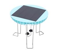 Agitateur d'eau solaire pour bain d'oiseaux, jardin et piscine | Moteur sans balais silencieux, 0,5 W, installation facile