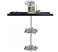 Agitateur Électrique IBC, Mélangeur De Peinture Industriel,2100W | Avec Dispositif de Suspension Support,Plage Télescopique 75-120 cm, Vitesse Réglable 200-3000 tr/min,pour Peintures Liquides