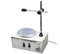 Agitateur magnétique chauffant de laboratoire, avec plaque chauffante et vitesse d'agitation 0 à 2400 tr/min. électromagnétique Haute efficacité