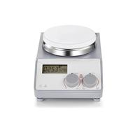Agitateur magnétique chauffant, équipement de laboratoire chimie, agitateur numérique LCD 1500 tr/min, plaque chauffante avec barreau d'agitation,Haute précision