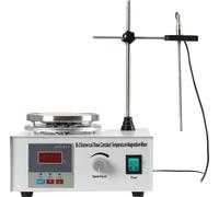 Agitateur magnétique numérique, plaque chauffante de laboratoire de 200 W avec mélangeur, vitesse variable de 0 à 2 000 tr/min