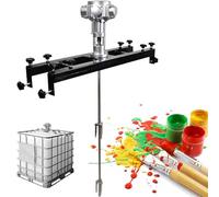 Agitateur Pneumatique pour Conteneurs IBC, MéLangeur Pneumatique À Support pour Cuve, Outil De MéLange De Peinture, 1/2HP 3/4HP 1HP pour Encres Et Colorants Liquides Visqueux(Large 5 Cylinders)