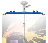 Agitateur pneumatique pour seau de peinture, mélangeur de tambour, support de machine à mélanger la peinture, agitateur d'air, outil de mélange de peinture pour un usage professionnel