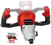 Einhell Professional Malaxeur de Peinture et mortier sans Fil TP-MX 18-2 Li BL Solo Power X-Change (18V, engrenage 2 Vitesses, Moteur Brushless, 720tr/min Max) Livré sans Batterie ni Chargeur