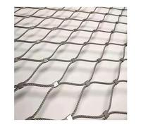 AGLZWY Filet en acier inoxydable 304 - Treillis métallique multifonction - Clôture de jardin - Filet de volaille Horizon Easy - Clôture de délimitation mobile sans électricité (1 x 5 m)