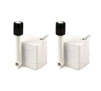 Agmoctz 2X 5V HJ-111 Pompe à Eau Réservoir de Poissons Pompe Submersible Ultra-Silencieux Ménage Multifonctionnel Bricolage Pompe de Filtre de Circulation