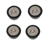 Agmoctz 4 Pièces Bouchon en Caoutchouc Bouchon de Piscine Prise D'Hivernage pour 2 Pouces Trou de Tuyau Accessoires de Piscine Outils de Jardin