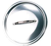 Pentole Agnelli Couvercle rond ALMA12940 Acier inoxydable lourd avec pont 40 cm
