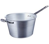 Agnelli Pentole Paiolo Marmite Aluminium avec Manche et poignée 26 cm