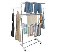 AGNESG Le séchoir à linge est fabriqué en tube d'acier support stable et fiable TANCARVILLE