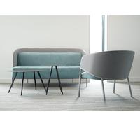 Agorà Table d'appoint rectangulaire Segis noir - T0203