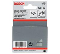 Agrafe à fil fin type 53 11,4 x 0,74 x 10 mm, 1000 pièces Bosch 1609200366